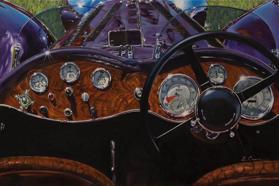 Royal Purple 1936 Jaguar 